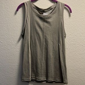 Charlie B green tank top size small